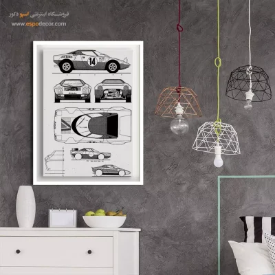 خلق نو ابداعی – تابلو طرح اختراعات - مرکز خرید تابلو مهندسی برای محل کار - اسپو دکور