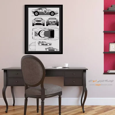 خلق نو ابداعی – تابلو طرح اختراعات - مرکز خرید تابلو مهندسی برای محل کار - اسپو دکور