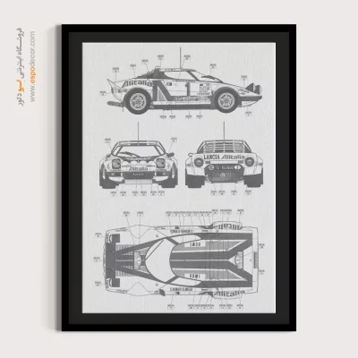 چشم‌ – تابلو طرح اختراعات - مرکز خرید تابلو بوم اختراع برای دکوراسیون داخلی - اسپو دکور