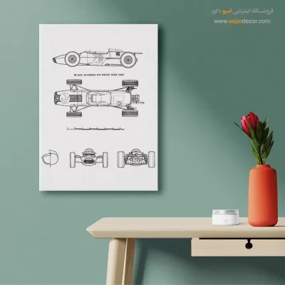 فراتر از زمان طلایی – تابلو طرح اختراعات - تابلو ثبت اختراع دوچرخه - اسپو دکور