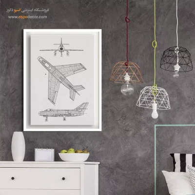 نقطه آغاز کلاسیک – تابلو طرح اختراعات - قیمت تابلو پتنت برای علاقمندان علم - اسپو دکور