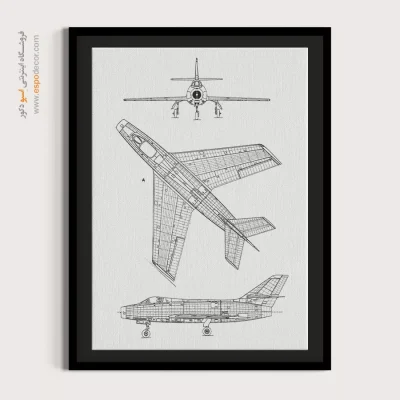 نقطه آغاز کلاسیک – تابلو طرح اختراعات - قیمت تابلو پتنت برای علاقمندان علم - اسپو دکور