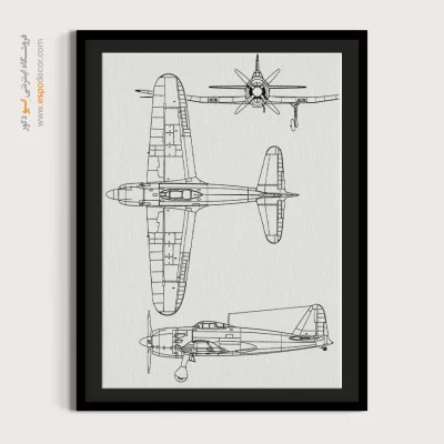 نور اندیشه کلاسیک – تابلو طرح اختراعات - خرید اینترنتی تابلو اختراعات نوین - اسپو دکور