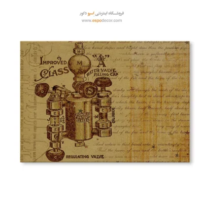 خرید تابلو طراحی اختراع برای هدیه تولد - خط خلاقیت خلاق – تابلو طرح اختراعات - اسپو دکور