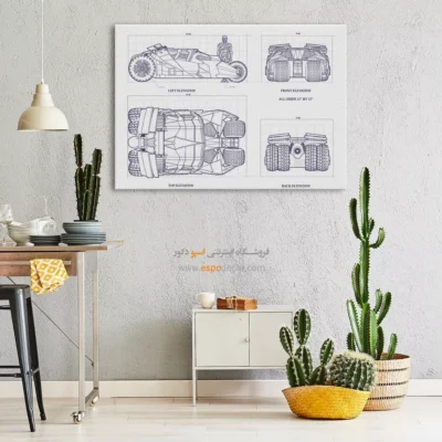 خرید عمده تابلو اختراعات نوین برای مهندسین - لحظه کشف نوین – تابلو طرح اختراعات - اسپو دکور