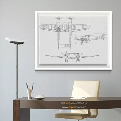 خلق نو خاص – تابلو طرح اختراعات - فروش تابلو اختراعات برای دیوار دفتر - اسپو دکور