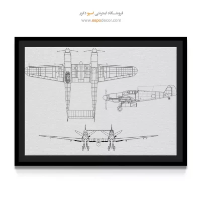 خلق نو خاص – تابلو طرح اختراعات - فروش تابلو اختراعات برای دیوار دفتر - اسپو دکور