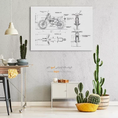 تپش نوآوری ویژه – تابلو طرح اختراعات - قیمت تابلو اختراعات برای اتاق خواب - اسپو دکور