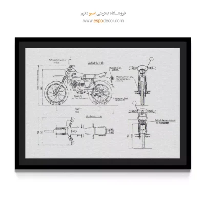 تپش نوآوری ویژه – تابلو طرح اختراعات - قیمت تابلو اختراعات برای اتاق خواب - اسپو دکور