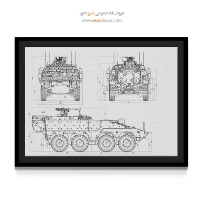 الهام روشن متفاوت – تابلو طرح اختراعات - قیمت تابلو مهندسی برای محل کار - اسپو دکور