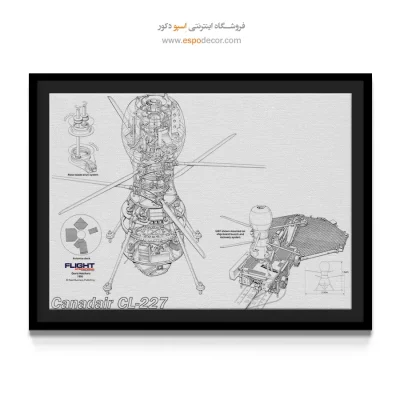 زمان جدید – تابلو طرح اختراعات - مرکز خرید تابلو صنعتی برای دیوار اتاق - اسپو دکور