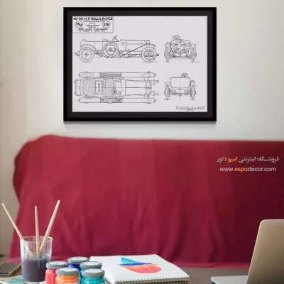 خرید عمده تابلو اختراعات فنی برای دیوار دفتر