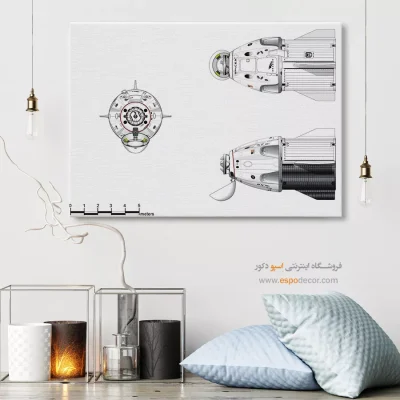 خلق نو خلاق – تابلو طرح اختراعات - خرید اینترنتی تابلو اختراعات فنی برای علاقمندان علم - اسپو دکور