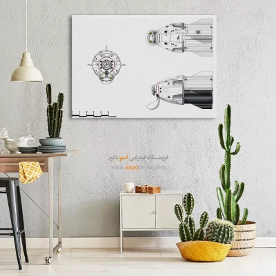خلق نو خلاق – تابلو طرح اختراعات - خرید اینترنتی تابلو اختراعات فنی برای علاقمندان علم - اسپو دکور