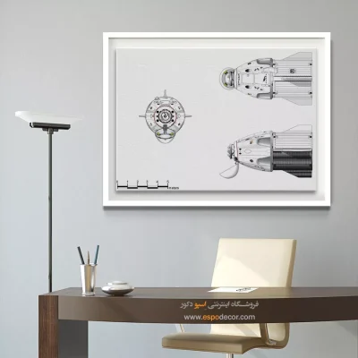 خلق نو خلاق – تابلو طرح اختراعات - خرید اینترنتی تابلو اختراعات فنی برای علاقمندان علم - اسپو دکور