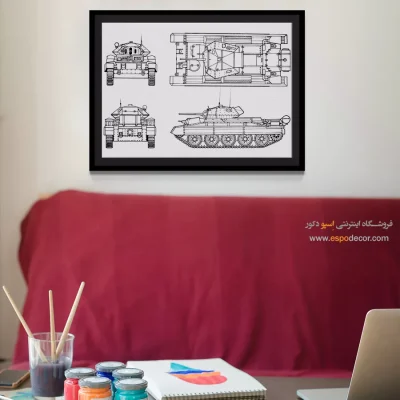 سفارش تابلو اختراعات فنی برای محل کار