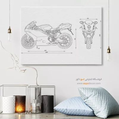 جرقه ذهن کلاسیک – تابلو طرح اختراعات - خرید آنلاین تابلو اختراعات - اسپو دکور