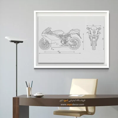 جرقه ذهن کلاسیک – تابلو طرح اختراعات - خرید آنلاین تابلو اختراعات - اسپو دکور