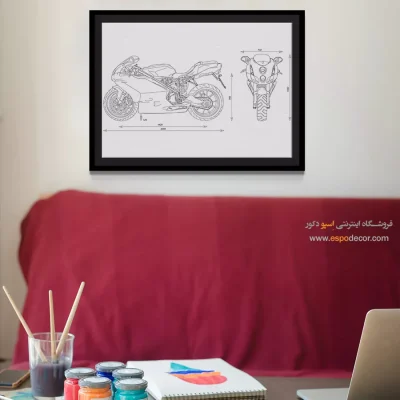 جرقه ذهن کلاسیک – تابلو طرح اختراعات - خرید آنلاین تابلو اختراعات - اسپو دکور