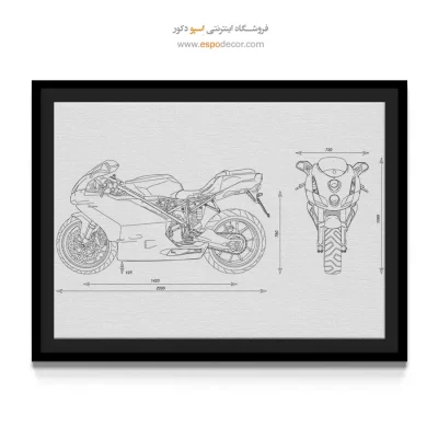 جرقه ذهن کلاسیک – تابلو طرح اختراعات - خرید آنلاین تابلو اختراعات - اسپو دکور