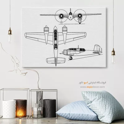 مدار روشن – تابلو طرح اختراعات - خرید اینترنتی تابلو پتنت برای هدیه تولد - اسپو دکور