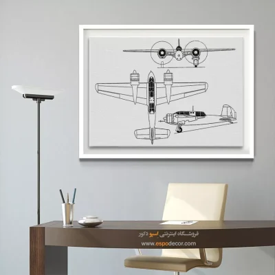 مدار روشن – تابلو طرح اختراعات - خرید اینترنتی تابلو پتنت برای هدیه تولد - اسپو دکور