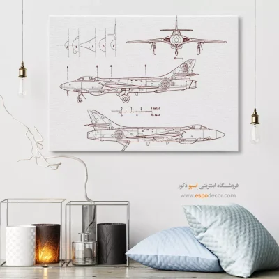 تپش نوآوری نقره‌ای – تابلو طرح اختراعات - قیمت تابلو اختراعات برای هدیه تولد - اسپو دکور