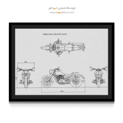 ایده ناب – تابلو طرح اختراعات - خرید عمده تابلو پتنت برای دیوار اتاق - اسپو دکور