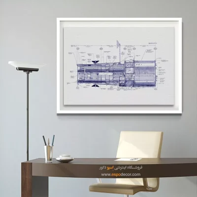 بالاتر از زمان – تابلو طرح اختراعات - سفارش تابلو اختراعات - اسپو دکور