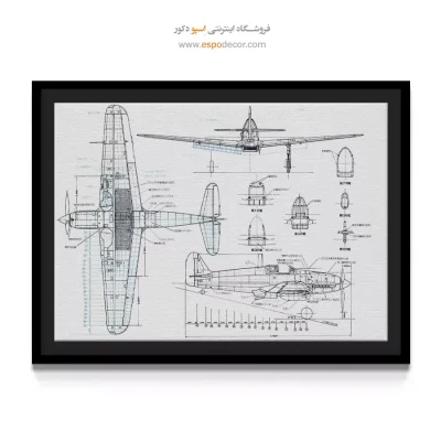 جریان نو برنزی – تابلو طرح اختراعات - خرید تابلو صنعتی برای اتاق کار - اسپو دکور