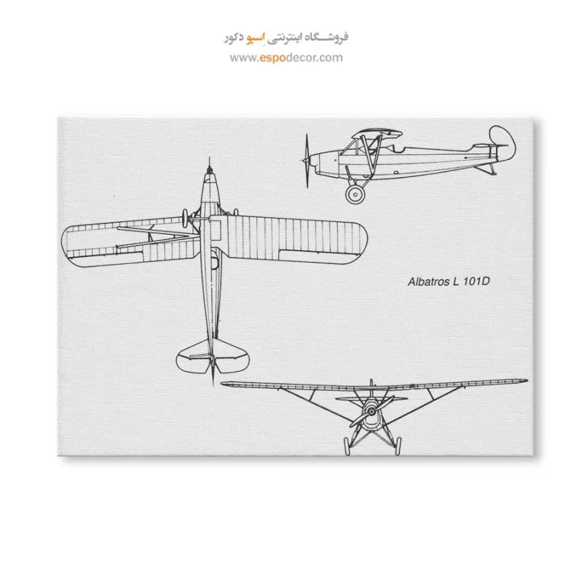 خرید تابلو بوم طرح اختراعات