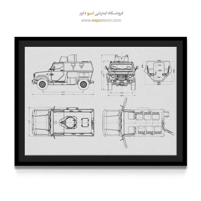 خرید آنلاین تابلو صنعتی برای دکوراسیون داخلی