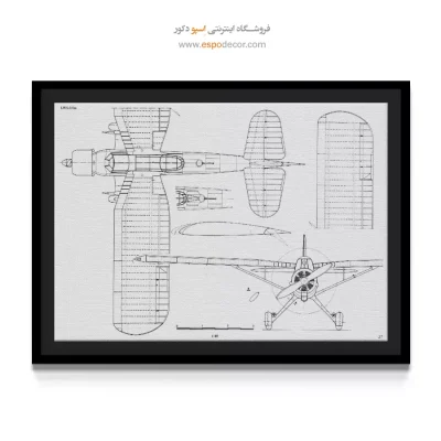 فراتر از زمان – تابلو طرح اختراعات - سفارش تابلو اختراعات نوین برای دیوار دفتر - اسپو دکور