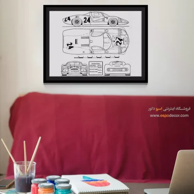 رویای نو – تابلو طرح اختراعات - فروش تابلو اختراعات برای هدیه تولد - اسپو دکور