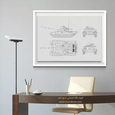 جهش ذهن طلایی – تابلو طرح اختراعات - قیمت تابلو پتنت - اسپو دکور