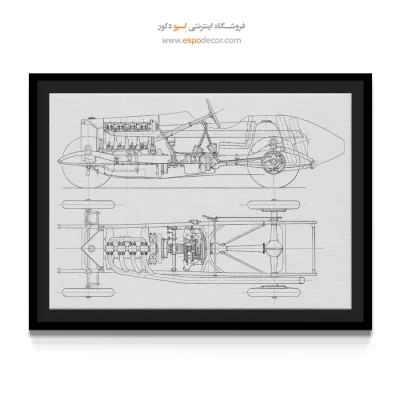 خلقی نو – تابلو طرح اختراعات - سفارش تابلو علمی برای اتاق کار - اسپو دکور