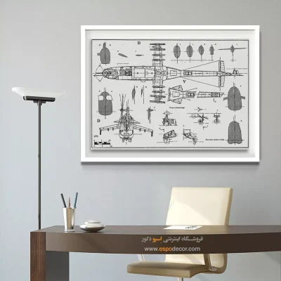 فراتر – تابلو طرح اختراعات - مرکز خرید تابلو مهندسی برای مهندسین - اسپو دکور