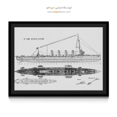 طراح آینده – تابلو طرح اختراعات - خرید تابلو علمی برای دکور منزل - اسپو دکور