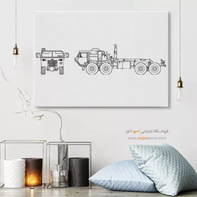 خلاقیت – تابلو طرح اختراعات - خرید آنلاین تابلو پتنت برای دکوراسیون داخلی - اسپو دکور