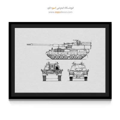 جهش ذهن خلاق – تابلو طرح اختراعات - فروش تابلو اختراعات فنی برای دکوراسیون داخلی - اسپو دکور