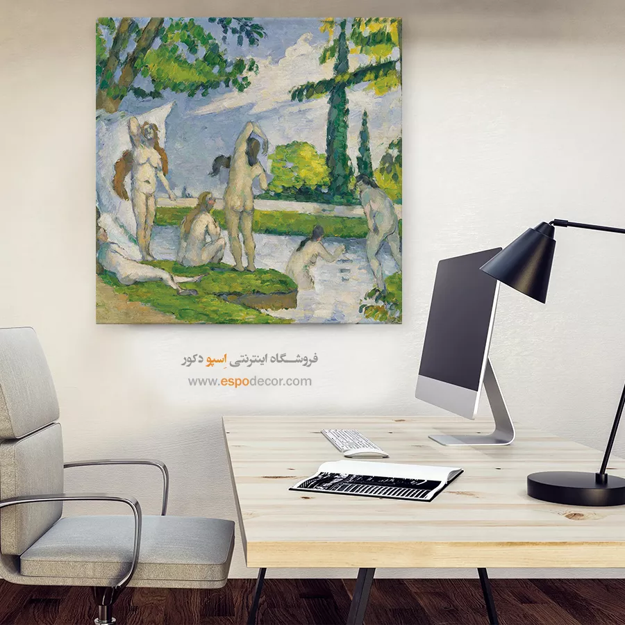 تابلو نقاشی های پل سزان - اسپو دکور