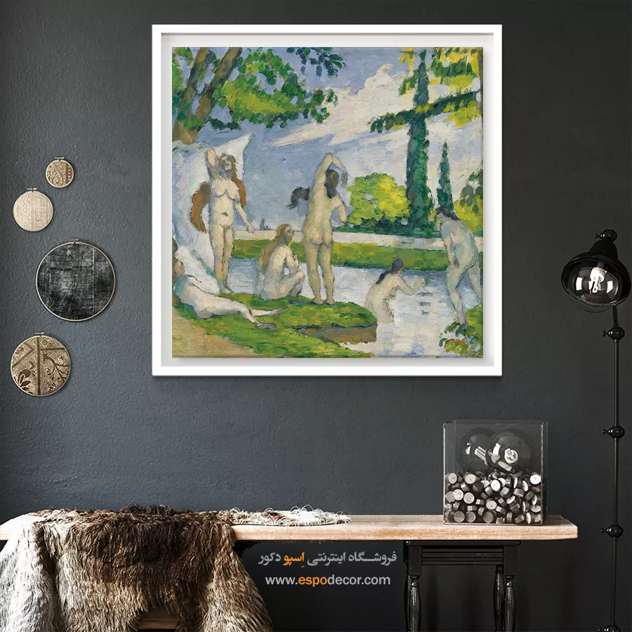 تابلو نقاشی های پل سزان - اسپو دکور