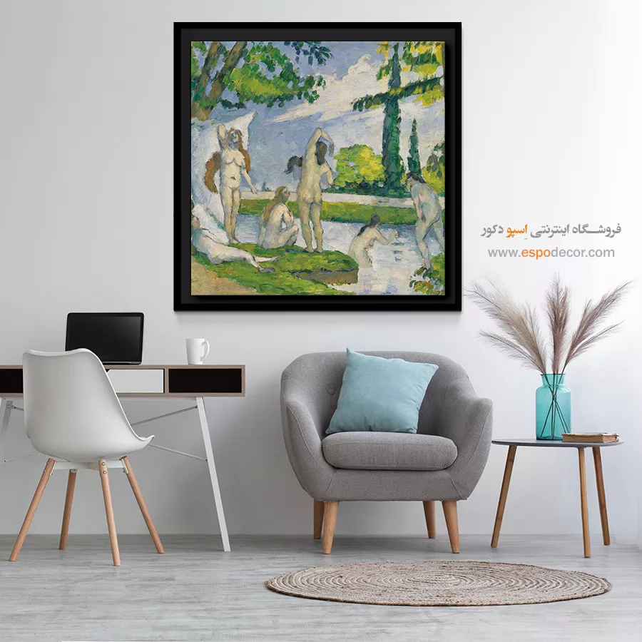 تابلو نقاشی های پل سزان - اسپو دکور