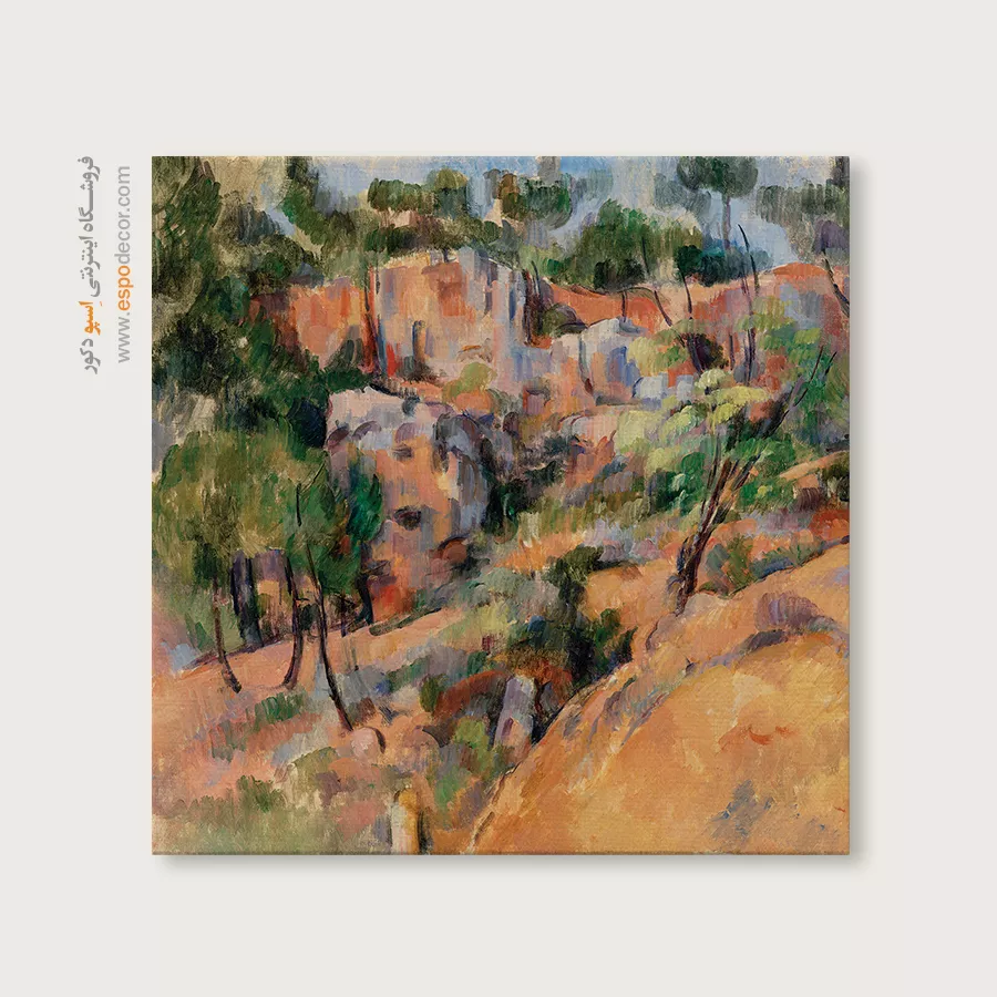 تابلو نقاشی های پل سزان - اسپو دکور