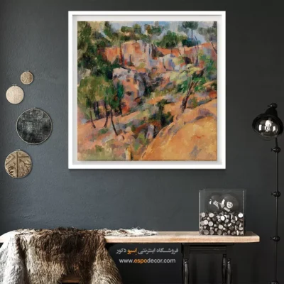 تابلو نقاشی های پل سزان - اسپو دکور