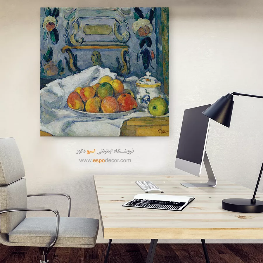 تابلو نقاشی های پل سزان - اسپو دکور