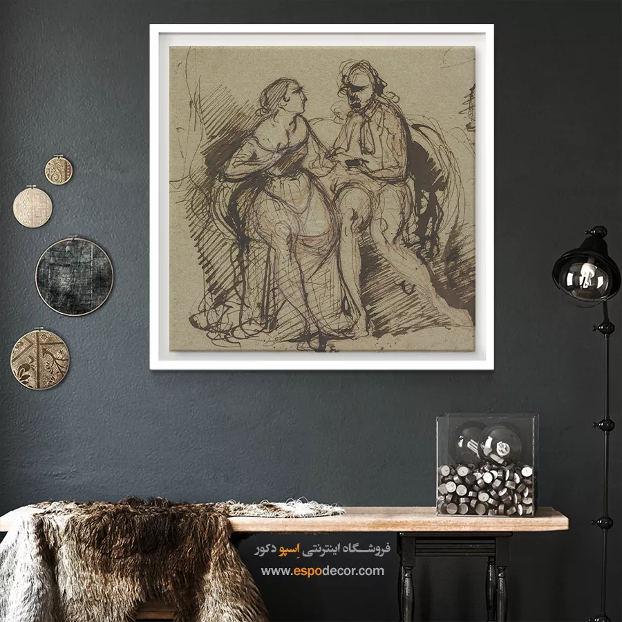 تابلو نقاشی های پل سزان - اسپو دکور