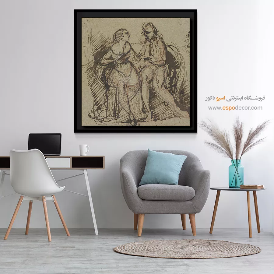 تابلو نقاشی های پل سزان - اسپو دکور