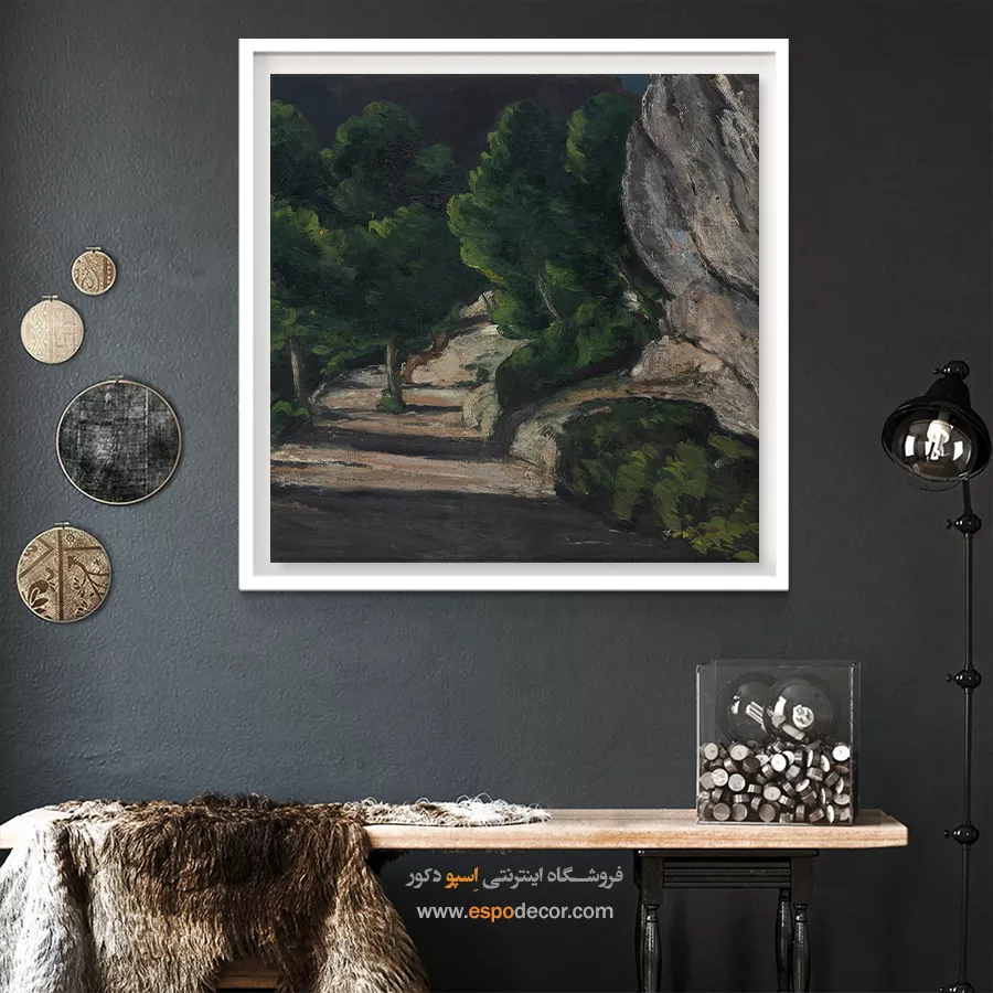 تابلو نقاشی های پل سزان - اسپو دکور