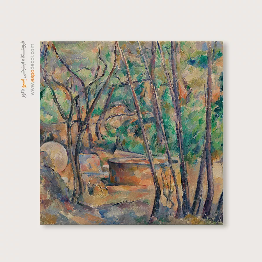 تابلو نقاشی های پل سزان - اسپو دکور